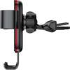 Baseus Metal Age Gravity Car Mount for CD Slot Μαύρο SUYL-J01 - Image 4