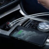 Baseus Digital Display Dual USB 4.8A Car Charger 24W Γκρι CCBX-0G - Image 3