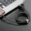 Baseus Cafule Braided USB to Lightning Cable 2.4A Μαύρο 1m CALKLF-BG1 - Image 4