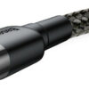 Baseus Cafule Braided USB to Lightning Cable 1.5A Μαύρο 2m CALKLF-CG1 - Image 3