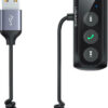Usams Transmitter FM audio Bluetooth 5.0 black SJ503JSQ01