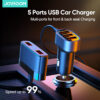 Joyroom JR-CL03 5-port USB Car Charger Μαύρος Συνολικής Έντασης 6.2A - Image 3