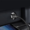 Baseus Grain Car Charger 2x USB 5V 3.1A Μαύρο CCALL-ML01 - Image 4