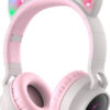 Hoco W27 Cat ear wireless headphones Γκρι