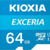 Kioxia microSD-Card Exceria 64GB with adapter UHS I UI LMEX1L064GG2 - Image 2