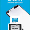 Kioxia microSD-Card Exceria 64GB with adapter UHS I UI LMEX1L064GG2