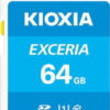 Kioxia microSD-Card Exceria 64GB with adapter UHS I UI LMEX1L064GG2 - Image 3