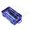 Set of precision screwdrivers / service screwdrivers, bits 115in1 metal blue - Image 2